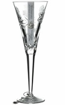 Waterford Crystal Snowflake Wishes Love Flute Winter Wedding 10th Ed 105... - $133.00