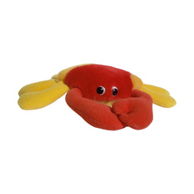 Sysco Crab Promo Plush 8" red yellow promotional food service plushy animal - $9.00