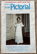 Palm Beach Social Pictorial January 25th, 1982 Mrs. William S (Fran) Todman A - £58.32 GBP