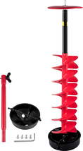 Ice Drill Auger, 6&quot; Diameter Nylon Ice Auger, 39&quot; Length Ice Auger Bit,Auger Dri - £167.56 GBP