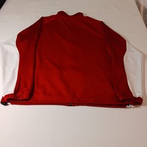 Russell Athletic S71QLMK Coosa Valley Men's Red & White Full Zip Sweatshirt Sz L image 2