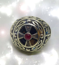 HAUNTED RING SEVEN SONS BLESSING OF THE TEMPLAR KNIGHTS HIGHEST LIGHT MAGICK  image 2
