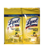 Lysol  Disinfecting Wipes (Twin Pack)   Travel Pack 15ct Lemon Scent Tra... - $19.79 CAD