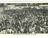 New York Stock Exchange Nations Market Place Postcard - $10.89