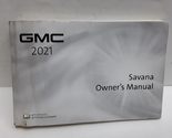 2021 GMC Savana Owners Manual [Paperback] Auto Manuals - £78.31 GBP