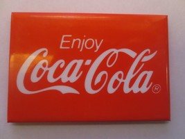 Enjoy Coca-Cola Trademark  Rectangular Wrap Around Pocket Mirror - £3.89 GBP