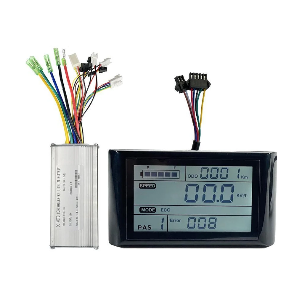 LCD Display Electric Bicycle Controller Kit Protecting Scooter Portable Waterpro - £240.75 GBP