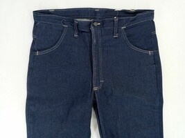 Denim Mens  Size 38&quot;W x 35.5&quot;L TALL Blue Distressed  Denim Jeans Size Hi... - $13.29