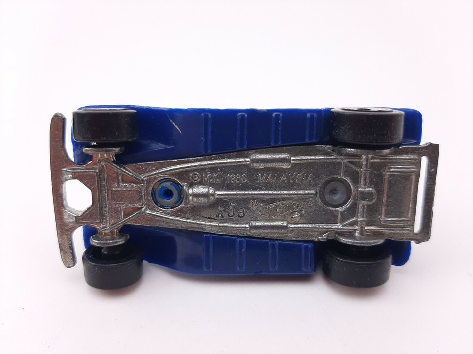 Vintage Blue Coupe HotWheels Redline Edition - 1988 Mattel Item image 7