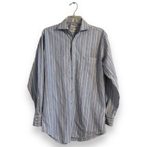 Peter Millar Shirt Mens Medium Multicolor Button Up Long Sleeve Cotton A... - $15.60