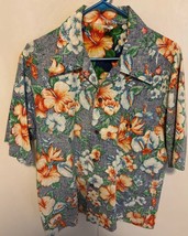 Vintage 1970&#39;s Hang Ten 10 Hawaiian Shirt Large L - $163.35