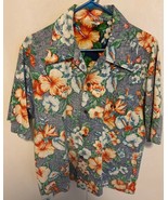 Vintage 1970&#39;s Hang Ten 10 Hawaiian Shirt Large L - $163.35