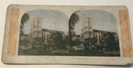 Vintage Westminster Abbey London England Stereoview Card United Kingdom - £3.88 GBP