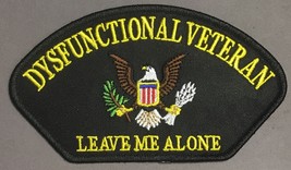 Dysfunctional Veteran Leave Me Alone hat patch - $92.81 MXN