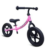 NEW Banana GT Balance Bike - Lightweight Toddler Bike - No Pedal Bike PINK - $64.34