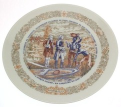 Limoges Marquis de Lafayette Legacy Collection plate Baron de Kalb disem... - $16.34