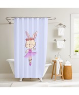 Renee the Rabbit Shower Curtain by Dancing Littles Jungle - €34,31 EUR