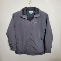 Columbia sportswear Mens XXL Gray Hooded Men&#39;s Gate Racer™ II Softshell Jacket - $59.39