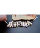 Incredibly Rare AA+ Freshwater Keshi Bronze Purple Rainbow Iridescent Pe... - $79.57 CAD