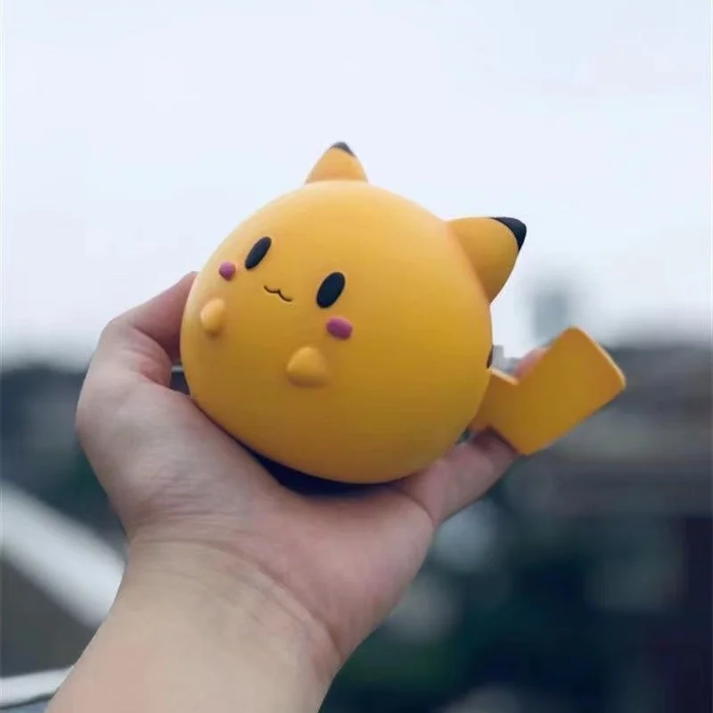 Pokemon Pikachu Anime Figure Cute Mini Fat Action Figurine Toy Doll Car Model - £13.34 GBP