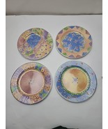 THE SWEET SHOPPE BY SANGO SALAD DESSERT PLATES SUE ZIPKIN SET OF 4 #2 - $47.45