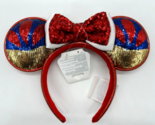 Disney Parks Snow White Minnie Mouse Ears Headband Sequin NWT 2024 - £39.68 GBP