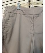 Counterparts Light gray Cotton Chino Capri Pants Women&#39;s Size 8 NWT - $15.00