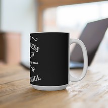 Adventure Quote Coffee Mug 15oz - Nature Lovers Gift Ceramic Cup Inspirational H - $21.63