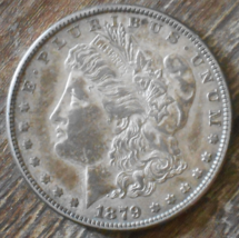 1879-P Morgan Silver Dollar. - £30.75 GBP