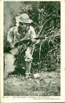Vtg Postcard 1941 - On The Alert During Gas Attack - Army Signal Corps Photo - £16.29 GBP
