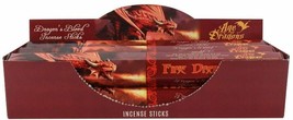 Yoga Meditation Fire Dragon Incense Sticks by Anne Stokes 20 Pcs Pack -Pack of 6 - £14.38 GBP