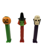 Vintage Pez Candy Dispenser Halloween Lot of 3 Witch Skeleton and Pumpkin - €12,73 EUR