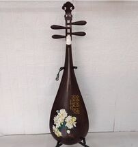 Pipa vintage style Wenge Chinese string instruments - $984.54 CAD