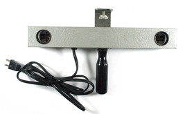 Compact 2-Bulb Light Bar for Movie Camera CKC Model 150 Metal Case Vinta... - $18.50