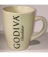 2013 Godiva Chocolatier Cream Coffee Cup - California Pantry 4&quot; Tall - $12.19