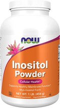 Inositol Powder, Neurotransmitter Signaling*, Cellular Health*, Now, Pound. - £31.39 GBP