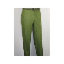 Men Silversilk 2pc walking leisure Matching Suit Italian woven knits 51016 Green image 8