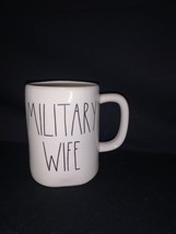 Rae Dunn Artisian Collection by Magenta Coffee Mug “MILITARY WIFE” Tea - £6.28 GBP