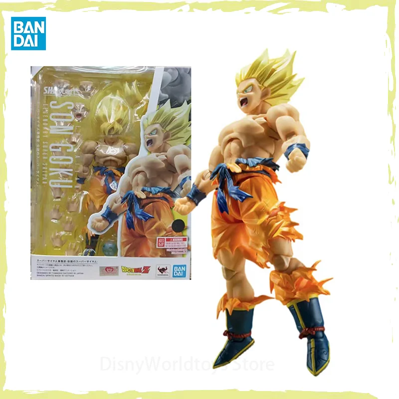 100% Original Bandai S.H.Figuarts SHF Super Saiyan Son Goku -The Legenda... - $161.11