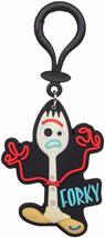 Disney Toy Story Forky Soft Touch PVC ID Tag Bag Clip - £7.98 GBP