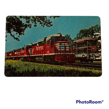 Burlington Northern Railroad Pocket Calendar 1963 Train Vintage Ephemera... - $5.87