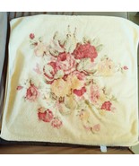 Vintage Ralph Lauren Multi Color Floral Bath Towel Sheet 100% Cotton 26&quot;... - £46.20 GBP