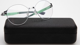 New ic! berlin Lisa P. Silver Mint Eyeglasses Frame 50-16-135mm B44mm - $357.69