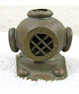 Vintage Miniature Copper Brass Small Replica Deep Sea Scuba Diver Diving... - €42,12 EUR