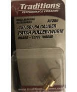Traditions A1256 Performance Firearm.45/.50/.54 Caliber Patch Puller/Wor... - €10,28 EUR