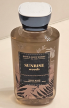 Bath and Body Works Sunrise Woods Body Wash w Pro- Vitamins B5 + Aloe  - $13.98