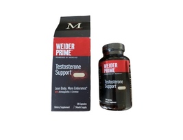 Weider Prime M-Drive Men&#39;s Testosteron Support 120 Capsules - £28.20 GBP