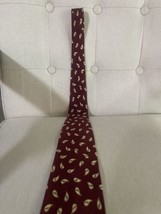 Perry Ellis Portfolio 100% Silk Necktie, Made In USA, Vintage - £6.94 GBP