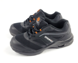DYKHMILY Steel Toe Work Shoes Men&#39;s 8 black non-slip New w/o box  - $37.61