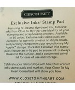 Close to My Heart Exclusive Ink Stamp Pad Water Based Dye Ink Stamping C... - £4.96 GBP
